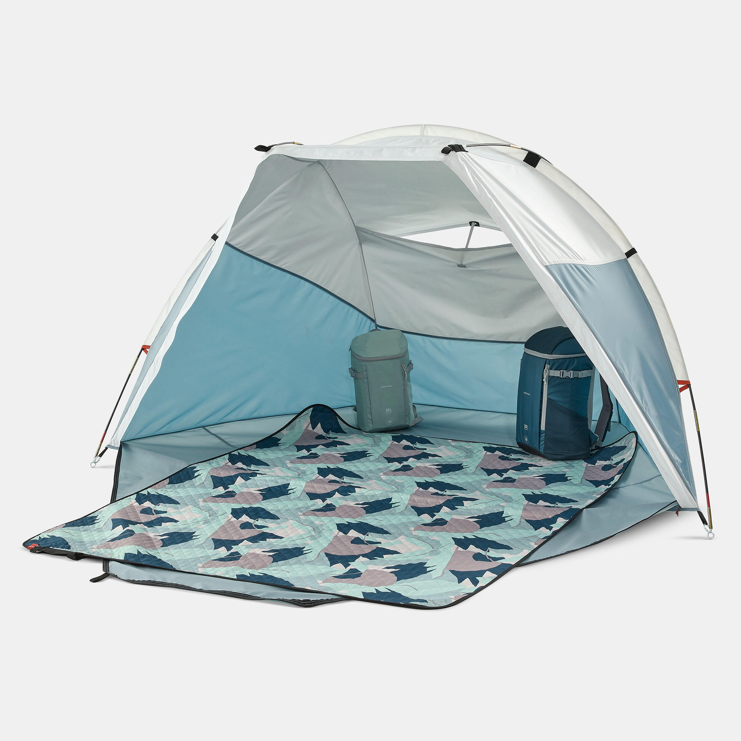 Camping Compact Shelter 2 Person Arpenaz XL Fresh