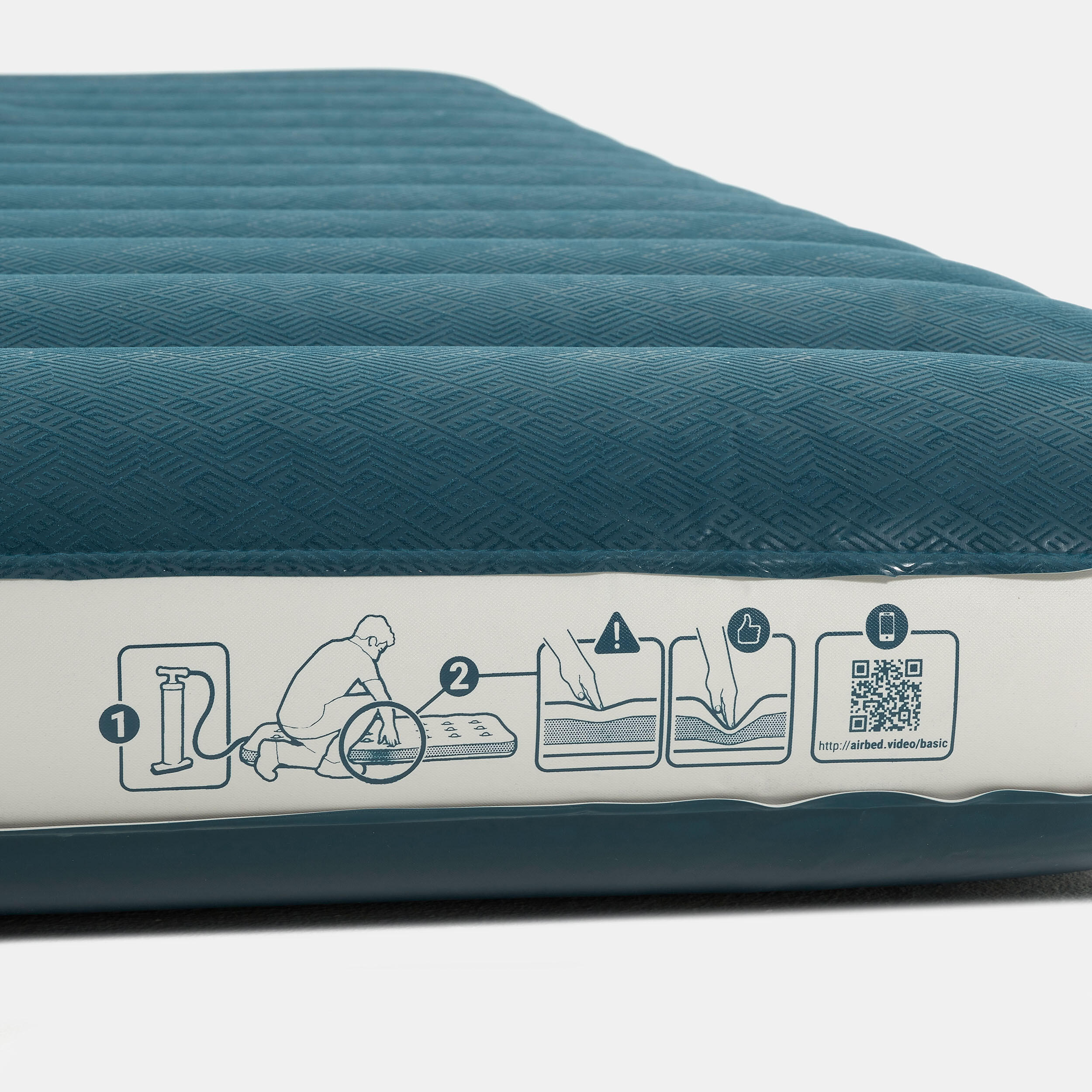 Inflatable Camping Mattress Air Comfort 120 cm 2 People 7/9