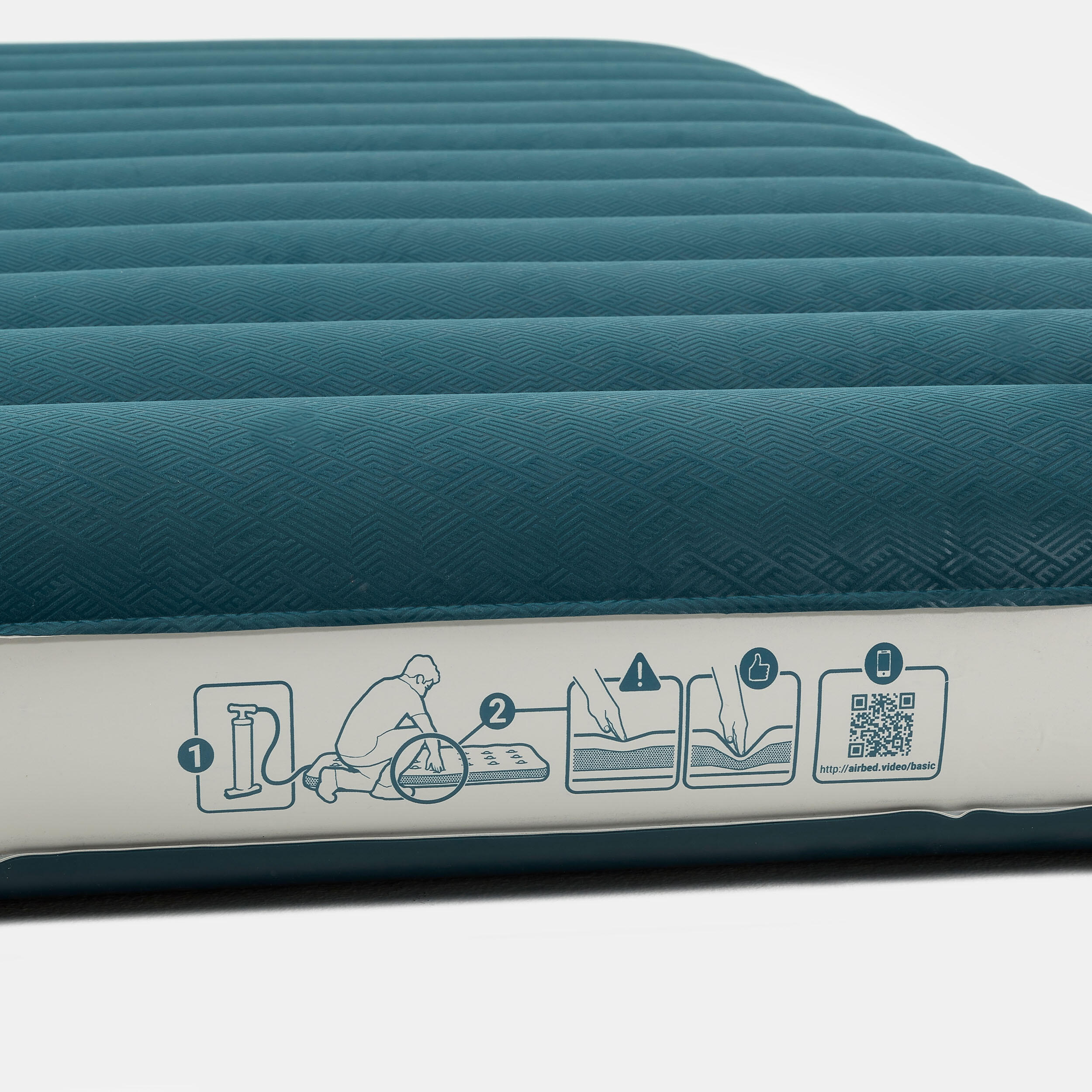 Inflatable, 2-person camping mattress - Air Comfort, 200 x 140 cm