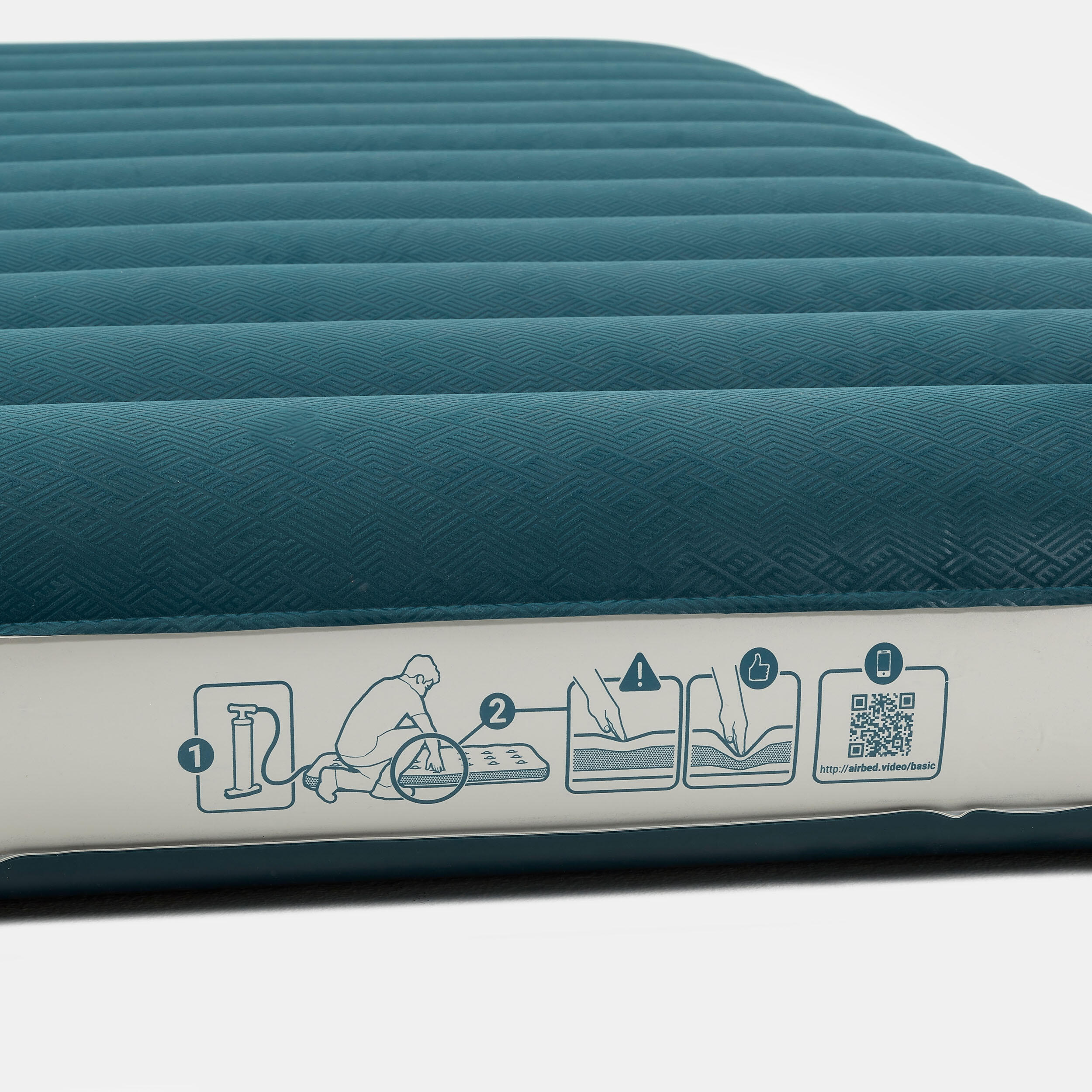Inflatable Camping Mattress Air Comfort 140 cm 2 People 8/10