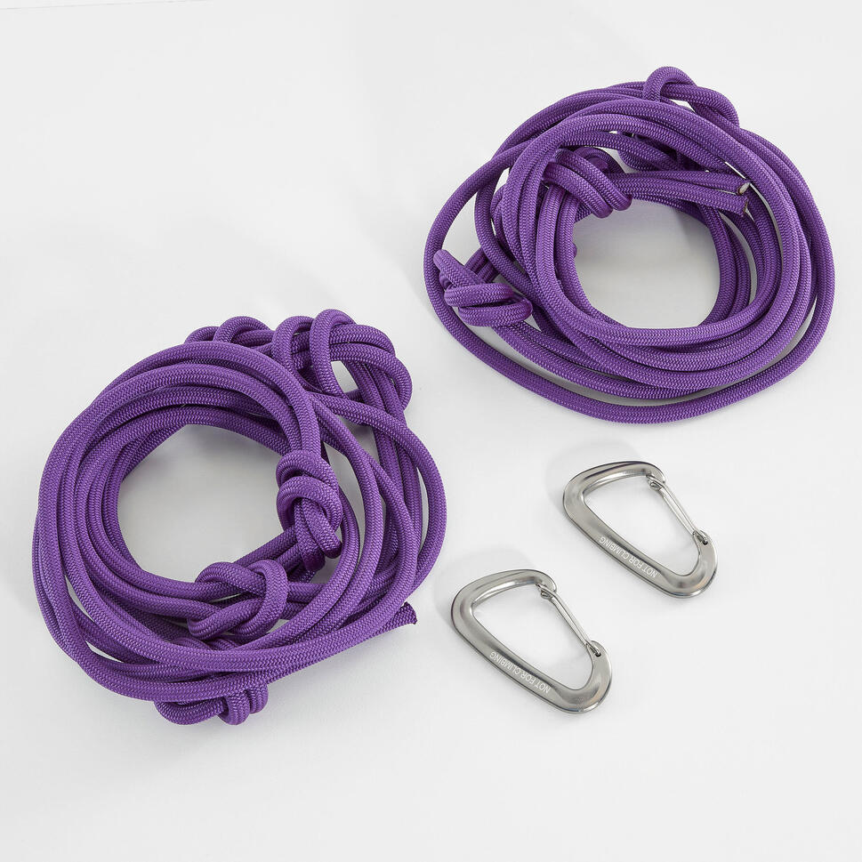 Sangles élastiques Avec Mousquetons - 2 Mètres, Robustes Et Réutilisables - Pour Camping, Moto, Bagages Et Rangement Extérieur