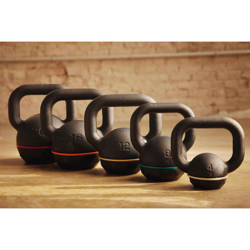 20KG Kettlebell Fitness Gym Weight - Domyos