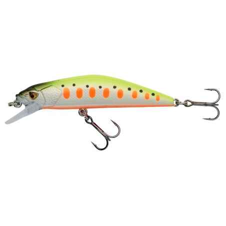 MINNOW HARD LURE FOR TROUT WXM MNWFS 70 US NEON YELLOW