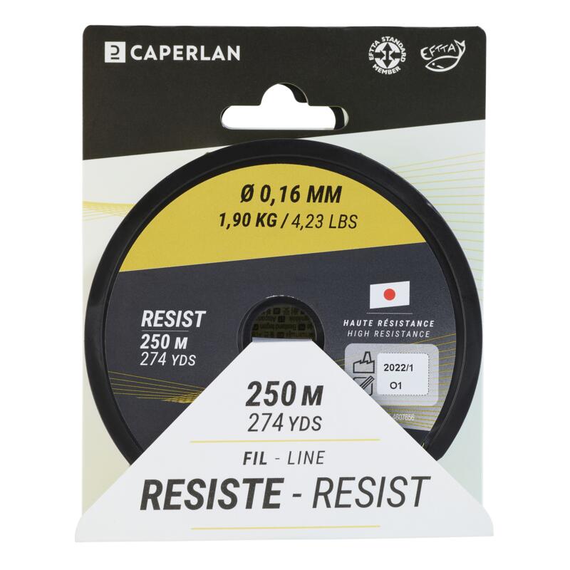 FIO DE PESCA RFT RESIST FLUO 250 M