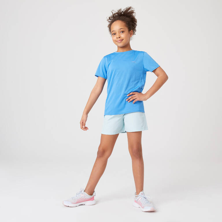 T-Shirt Anak AT 100 - Biru