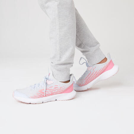 Костюм тренировочный из мольтона с золотистой молнией серый 500