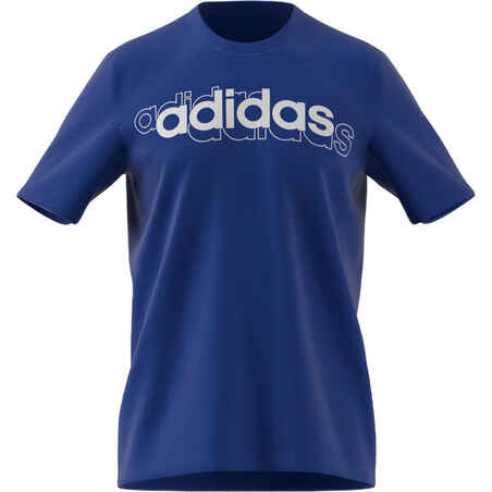 T-Shirt Adidas Herren blau 