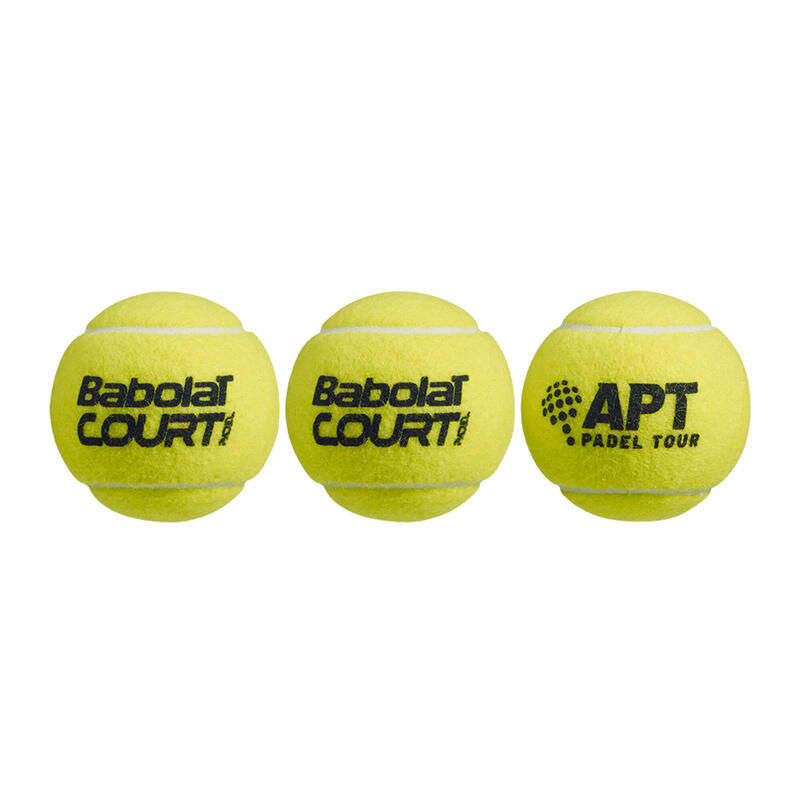 Bola de Padel Babolat Court (Tubo com 3 bolas)
