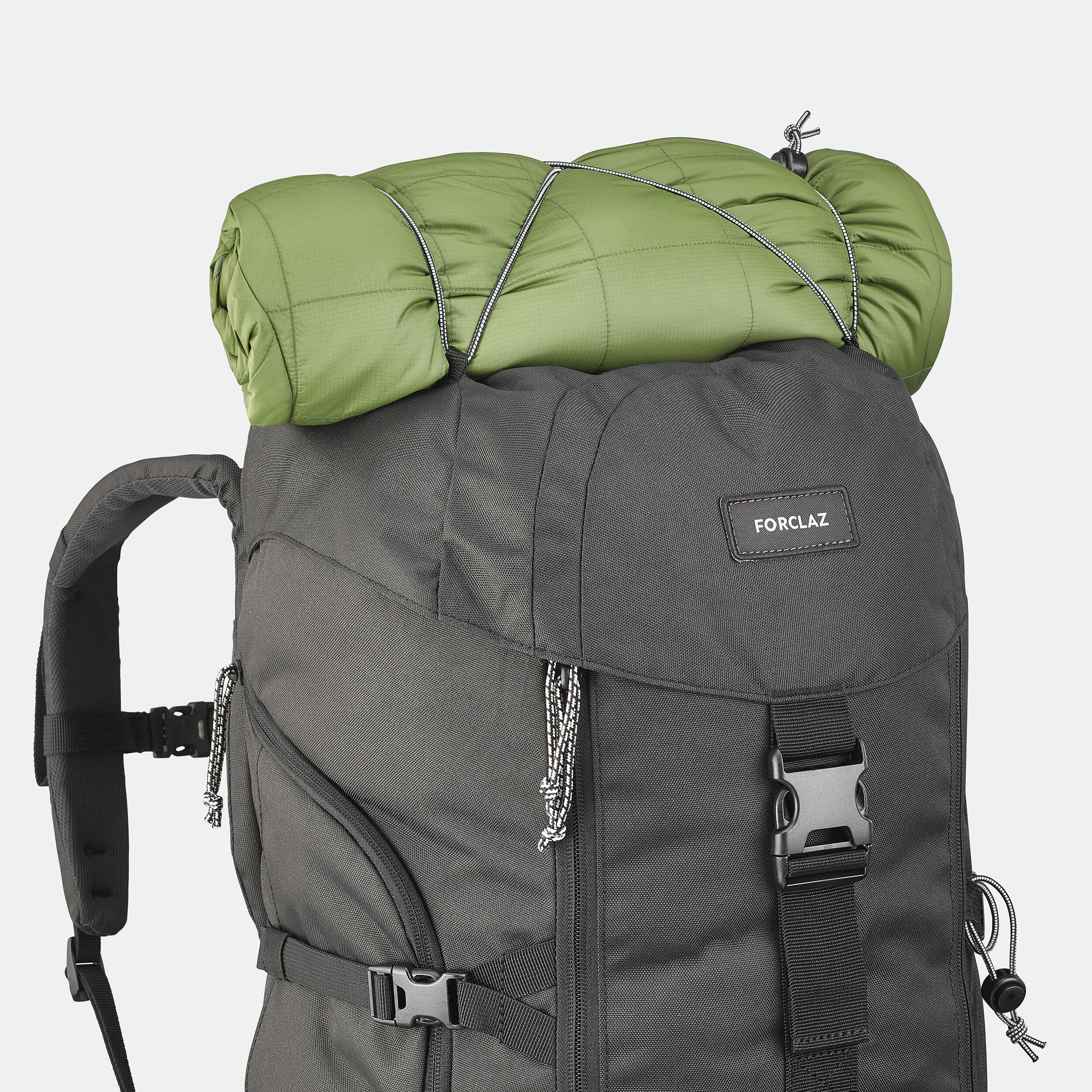 FORCLAZ Rugzak voor trekking en backpacken 50 l Travel 100 Decathlon