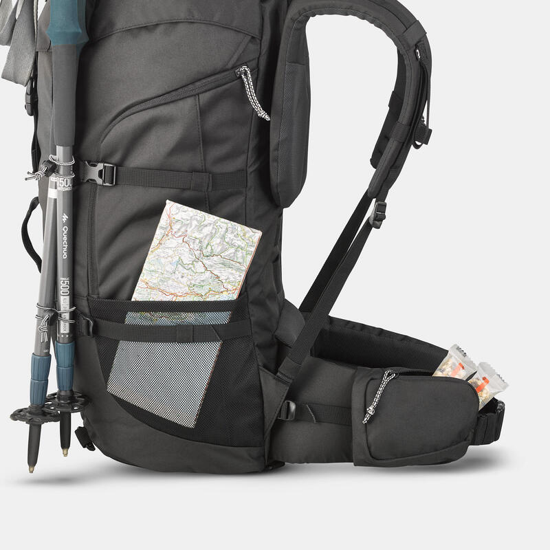 Trekkingrucksack Backpacking - Travel 100 - 50 Liter FORCLAZ