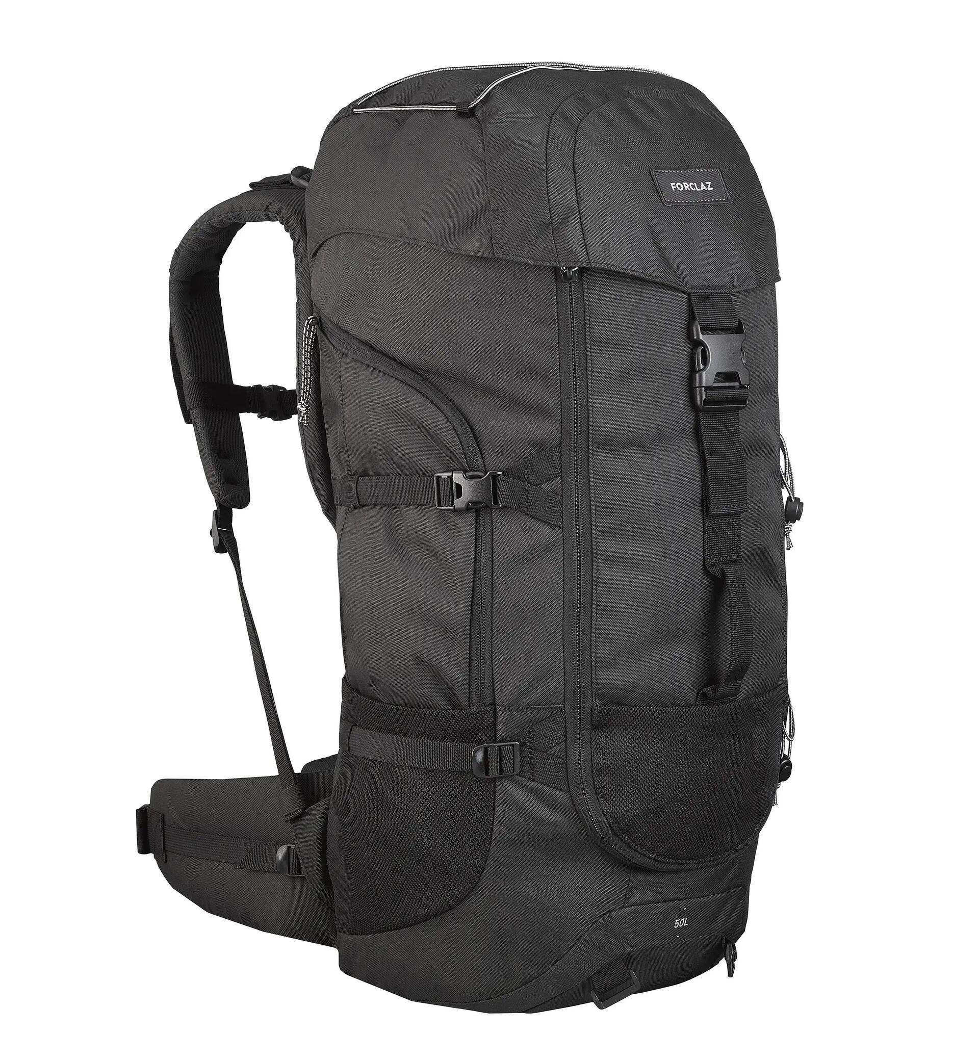 Mochila de trekking e viagem 60 L - Travel 100