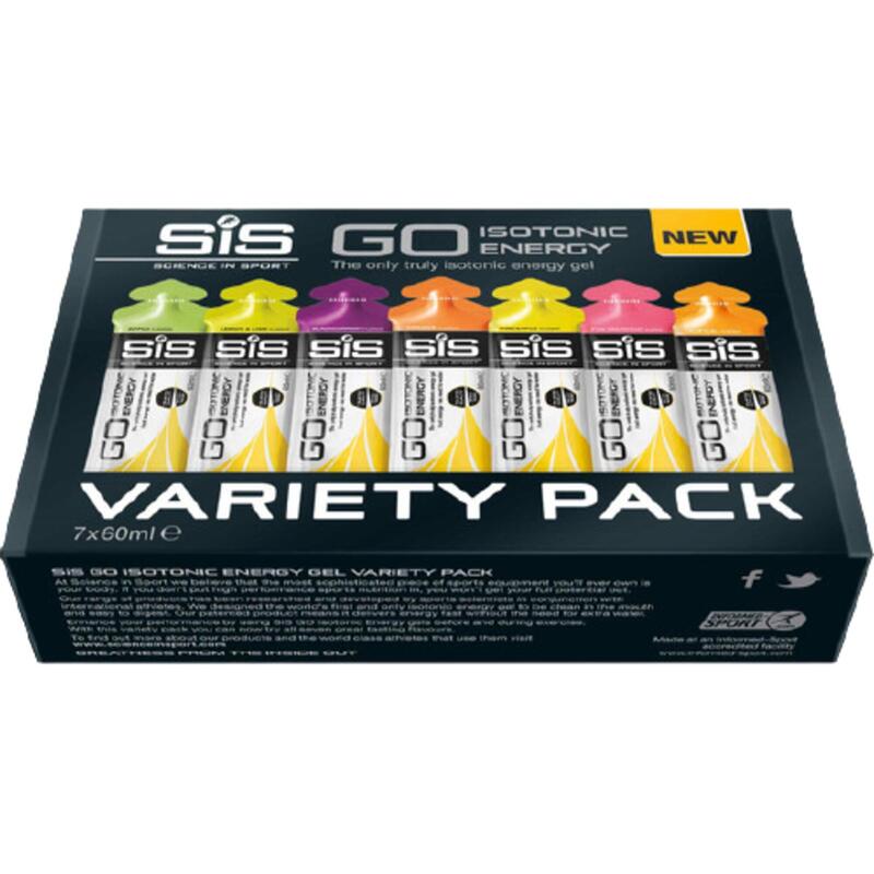 Science in Sport Pack 7 Géis Go Isotonic