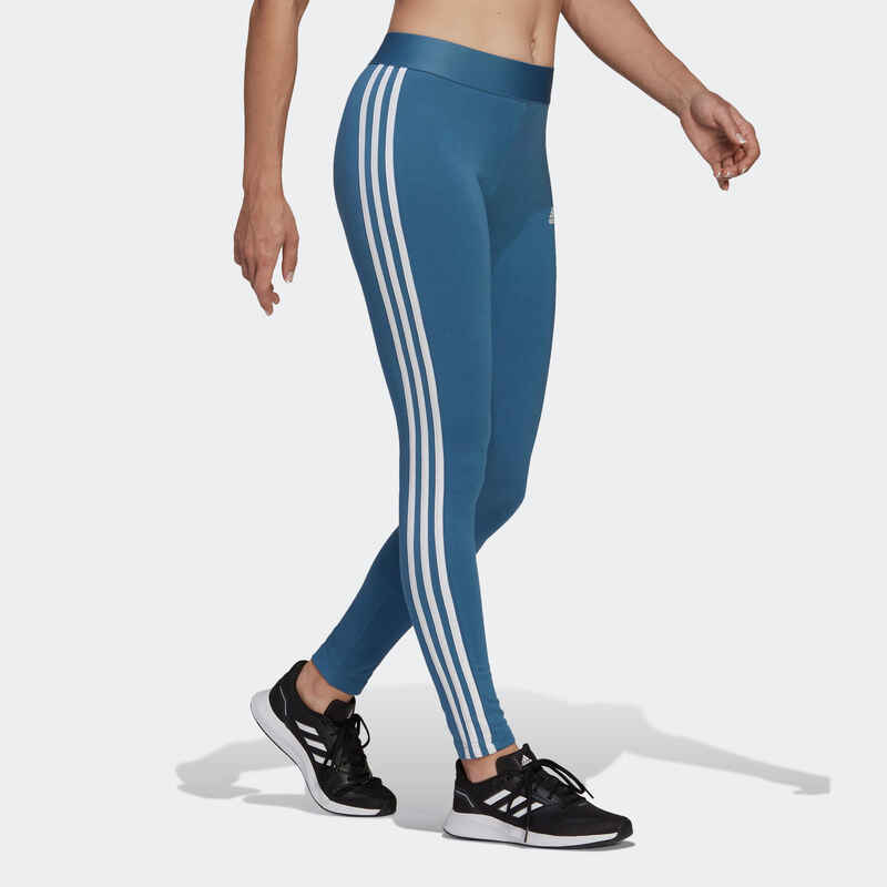 Adidas Leggings Damen - Essentials blau/weiss
