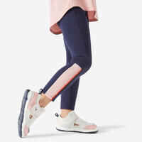 Baby Adjustable and Breathable Leggings 500 - Navy Blue