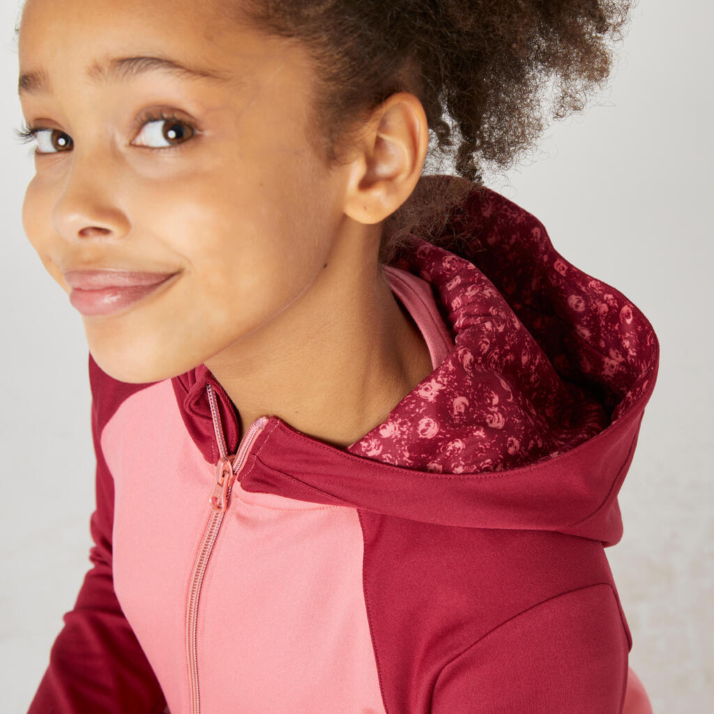 Trainingsjacke Kinder - S500 rosa/bordeaux