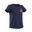 T-shirt bambino ginnastica regular fit cotone blu da 1 a 5/6 anni