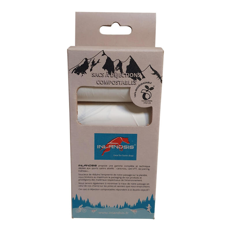 Pack complet Inlandsis Open-Back pour le canicross avec petit chien