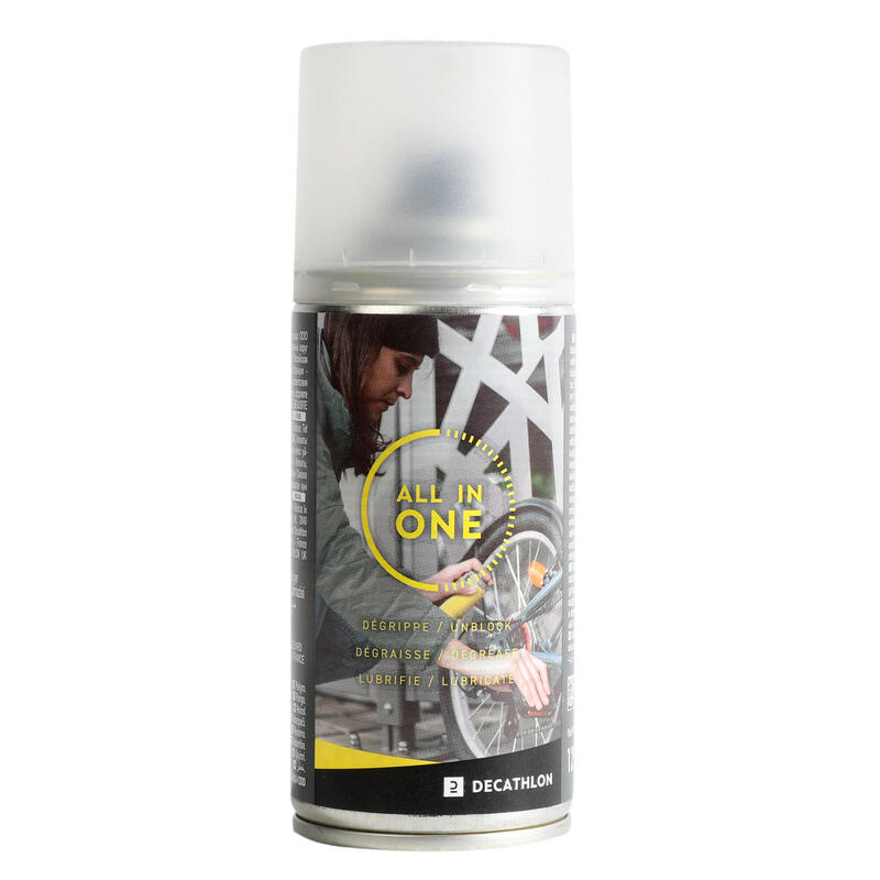 Spray do konserwacji roweru Decathlon All In One 125 ml