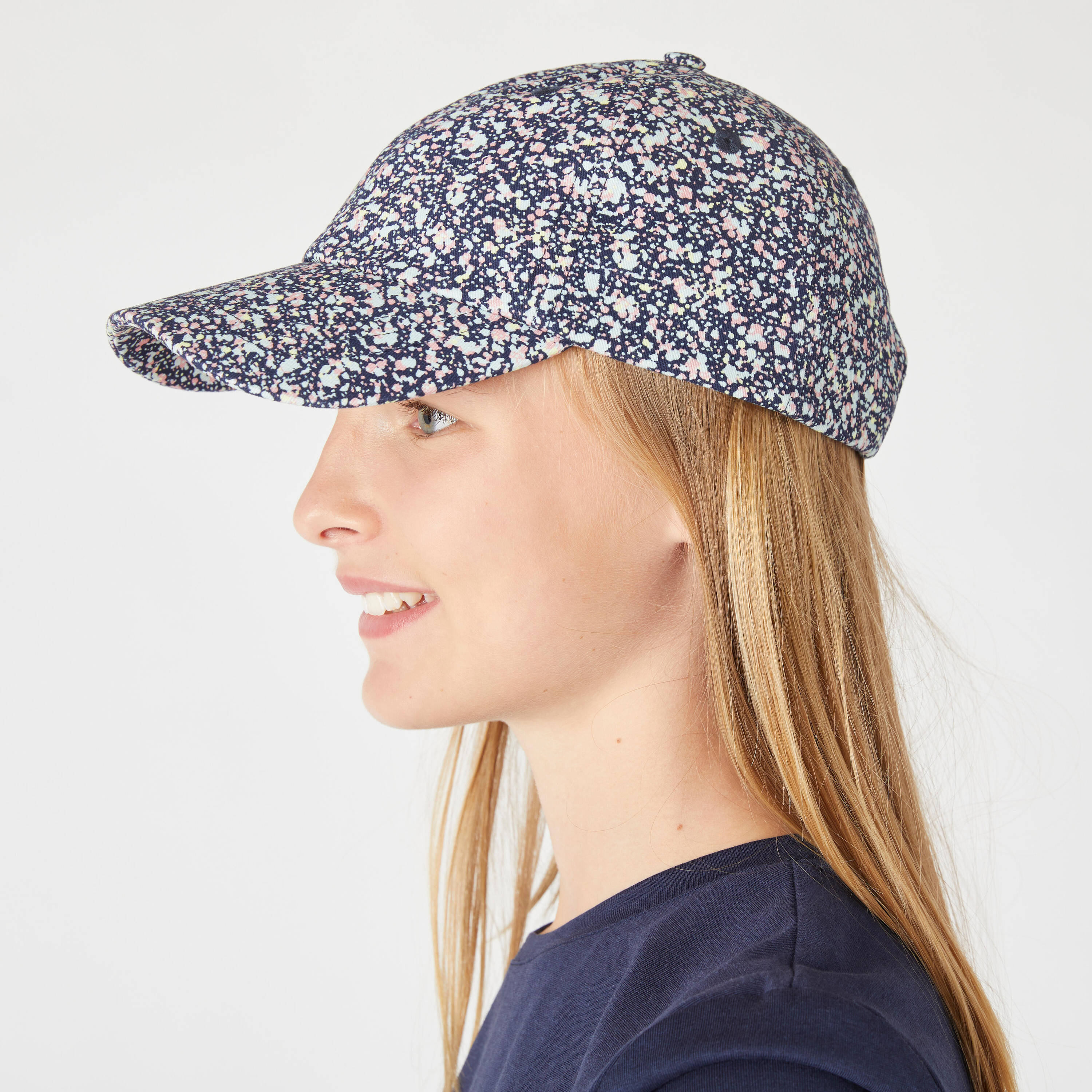 Kids' Cap - Printed Navy -  1