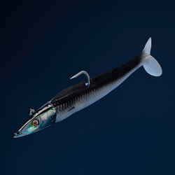 Supple lures sand eel EELO COMBO 150 18 g BLACK BACK/WHITE BACK