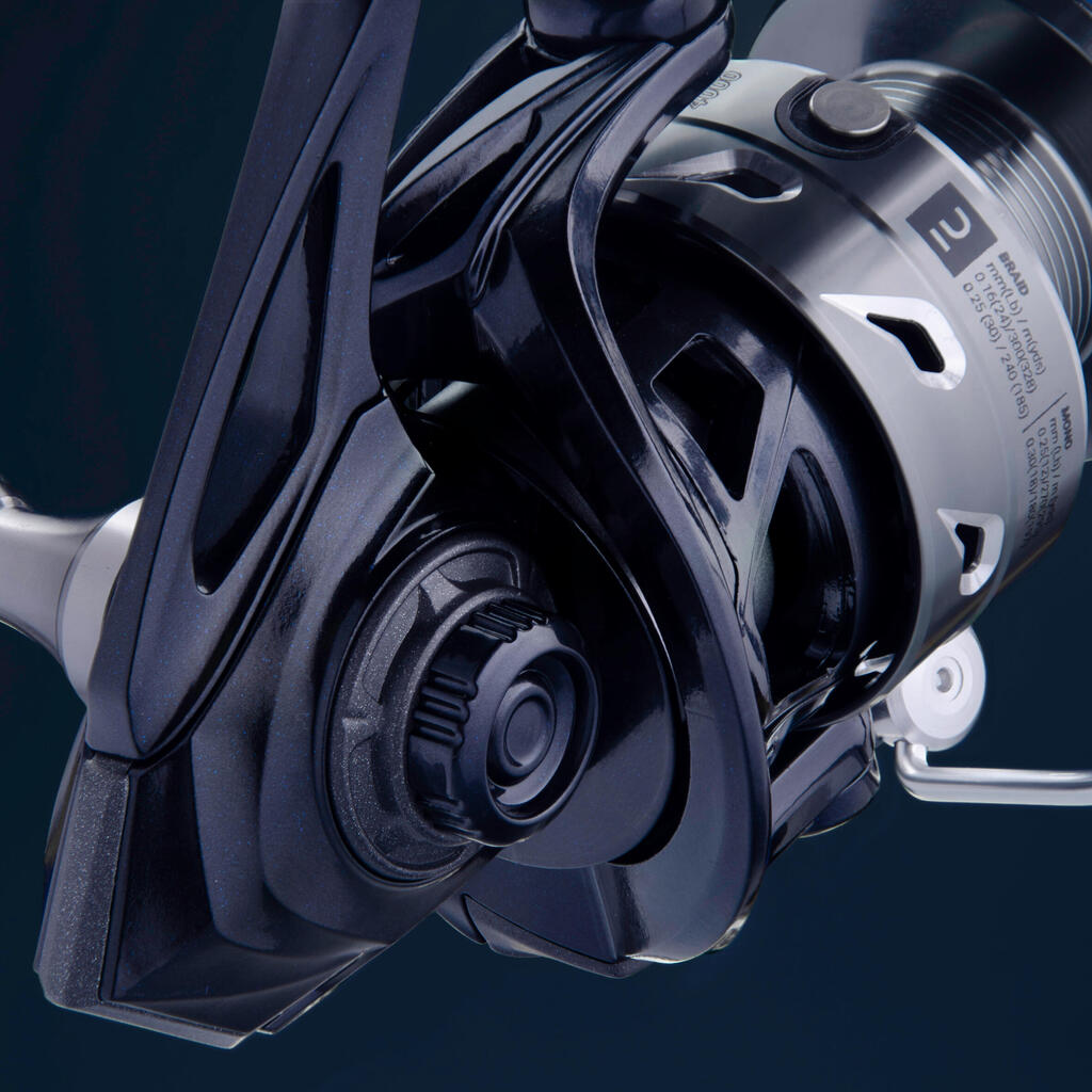 Moulinet spinning pêche aux leurres en mer ILICIUM-500 4000