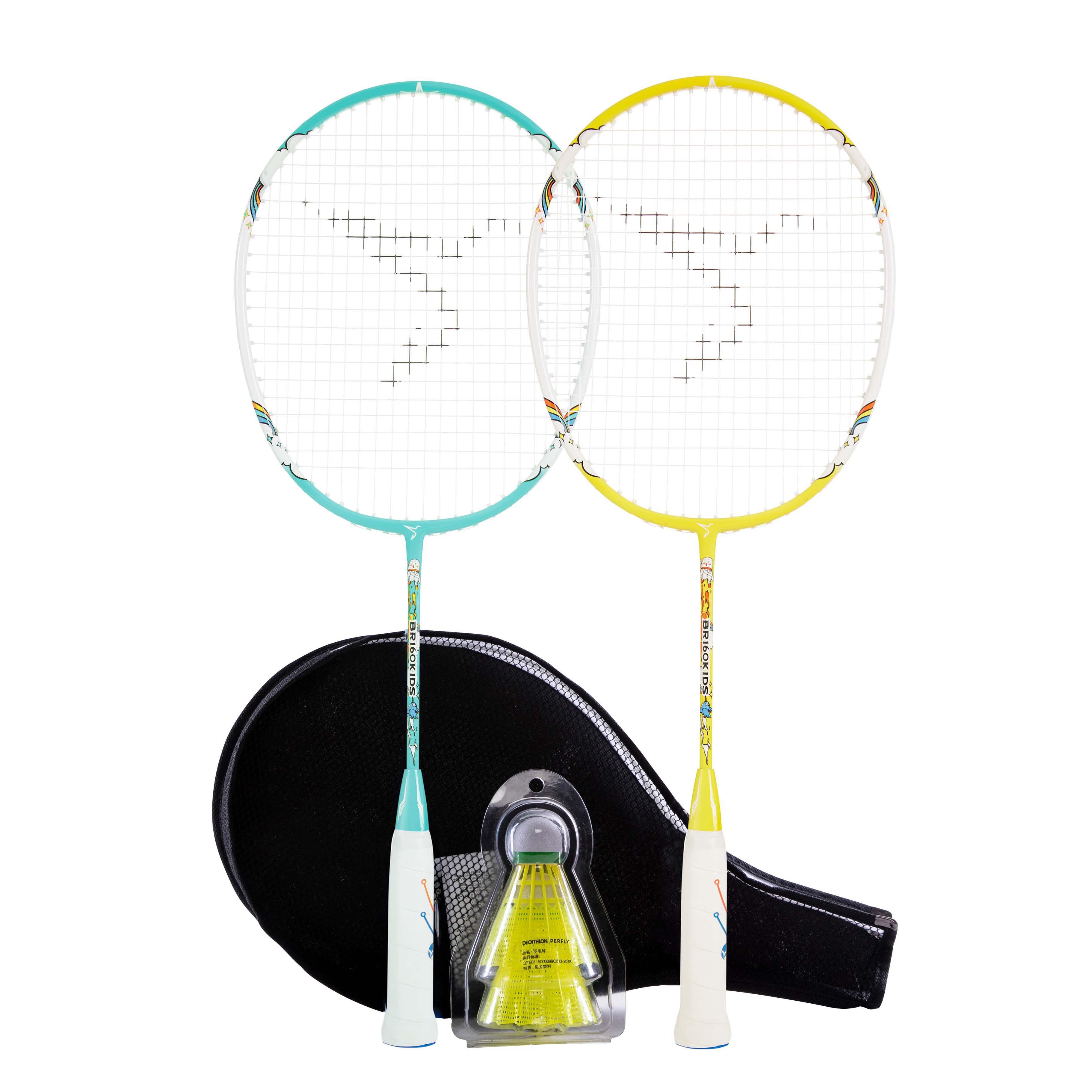 xinnex Raquette de badminton complet avec couvre-club 