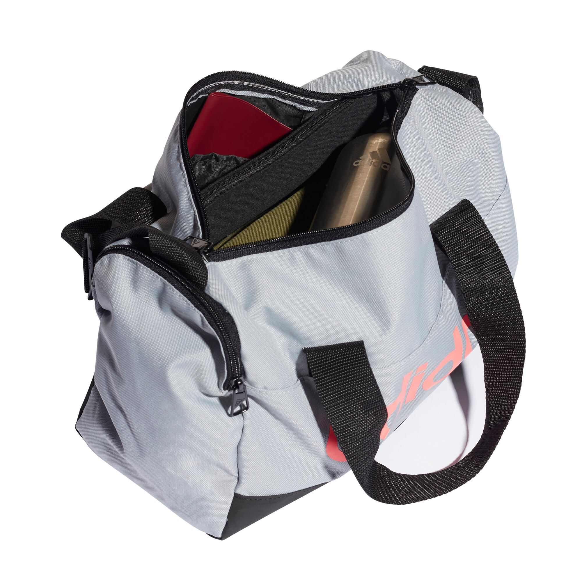 Borsa fitness Adidas grigio-rosa ADIDAS | DECATHLON