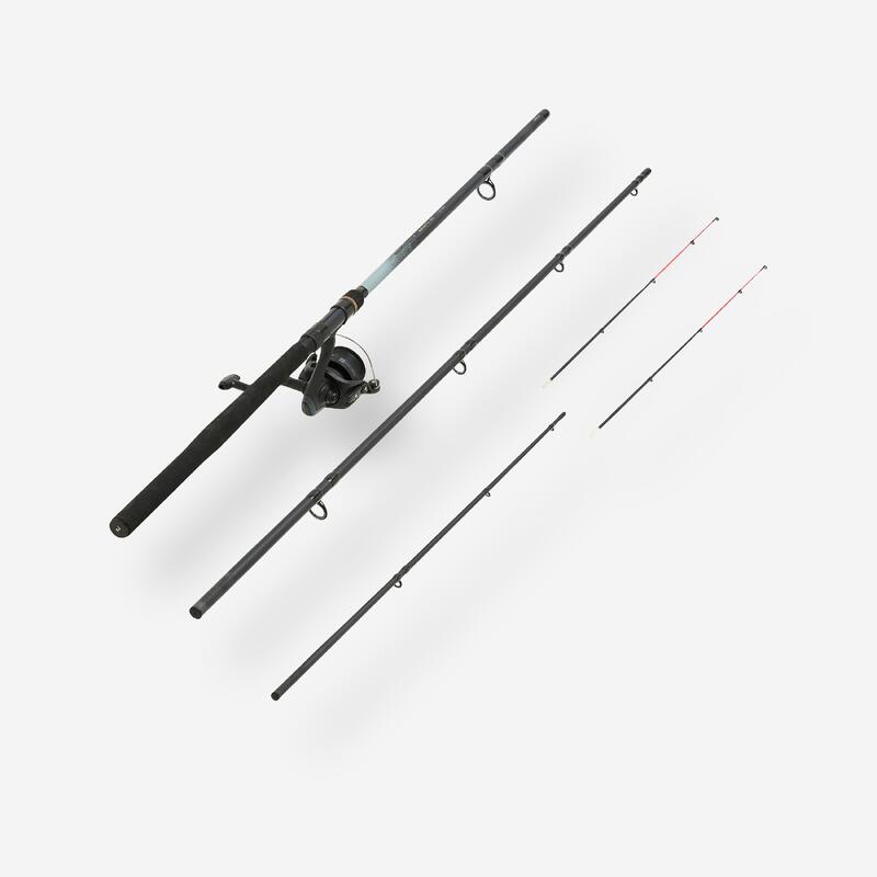 Conjunto Pesca Feeder Set Sensitiv 100 3,6 m