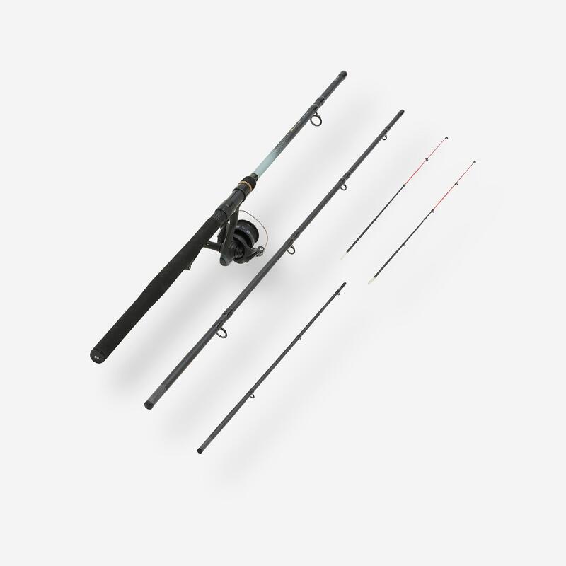 Set pesca con pasturatore canna SENSITIV 100 3m