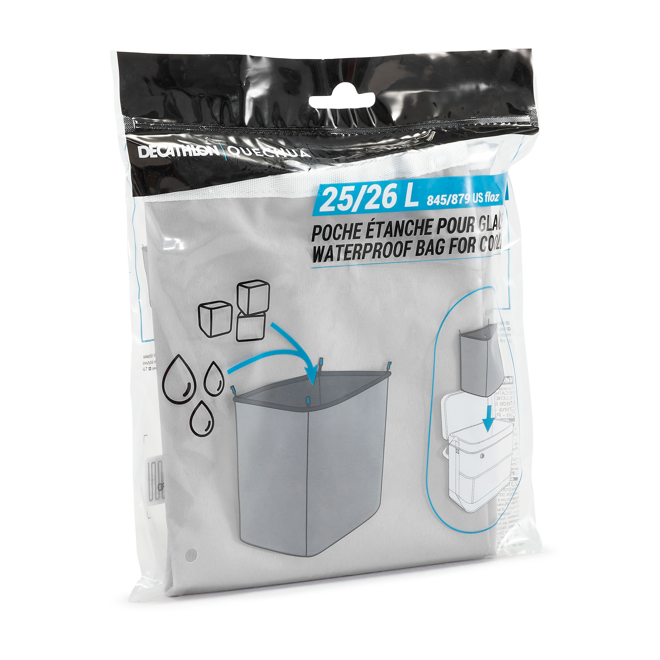 Sac étanche pour glacière compact fresh 25 litres - Camping - Bivouac - Quechua- Clubs - Entreprises - Collectivités - Associations