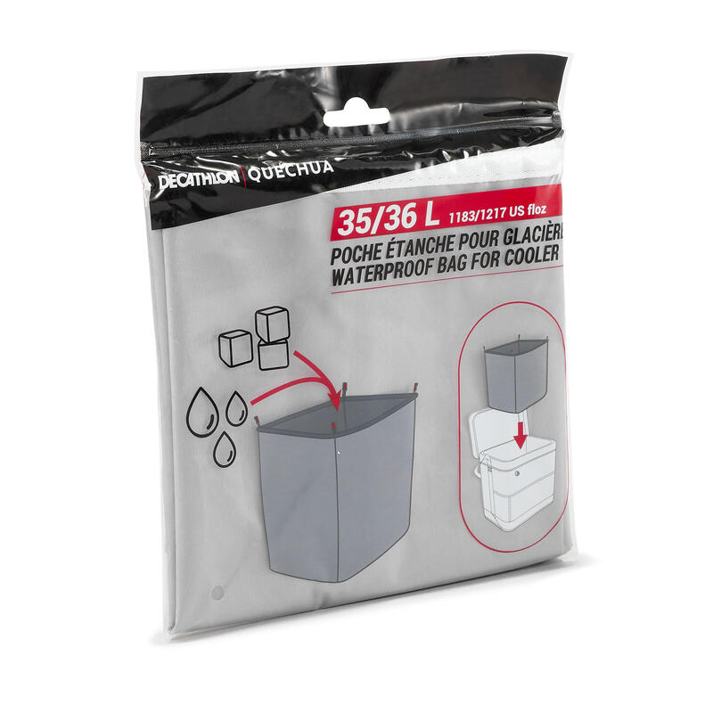 Waterdichte tas voor koeltas Compact Fresh 35 liter