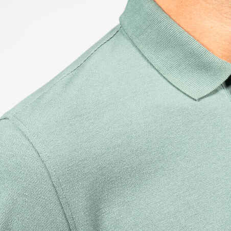 Golf Poloshirt kurzarm MW500 Herren grün