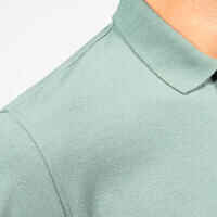 Men's short-sleeved golf polo shirt - MW500 green