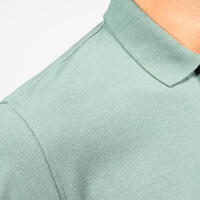 Polo de golf en coton manches courtes Homme - MW500 vert