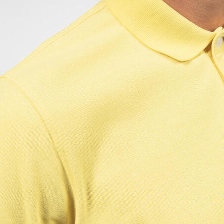 Polo majica kratkih rukava za golf MW500 muška - žuta