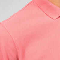 Polo de golf manches courtes homme MW500 rose