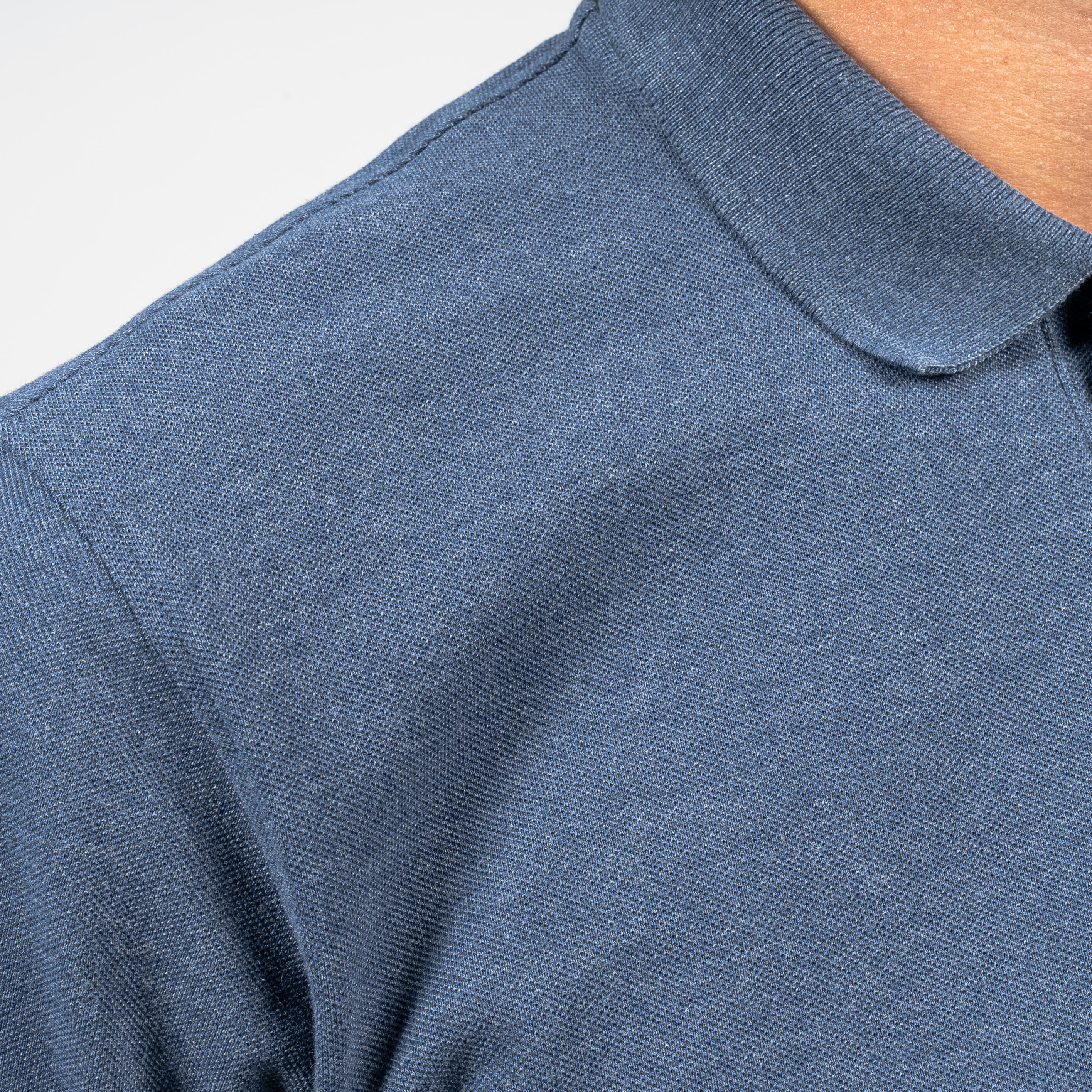 Men's Cotton Short-Sleeved Golf Polo Shirt, MW 500 - INESIS