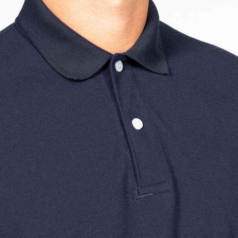 Herren Golf Poloshirt kurzarm - MW500 marineblau