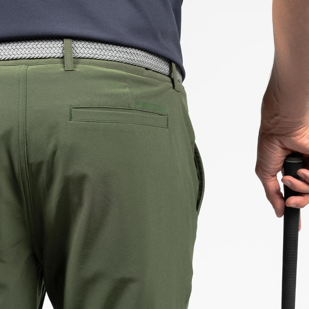 PANTALONE ZA GOLF WW500 MUŠKE BRAON