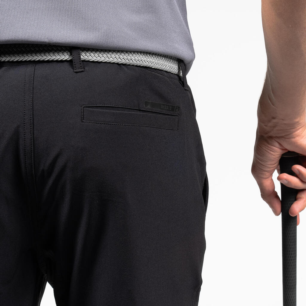 Men's golf trousers - WW 500 dark sand