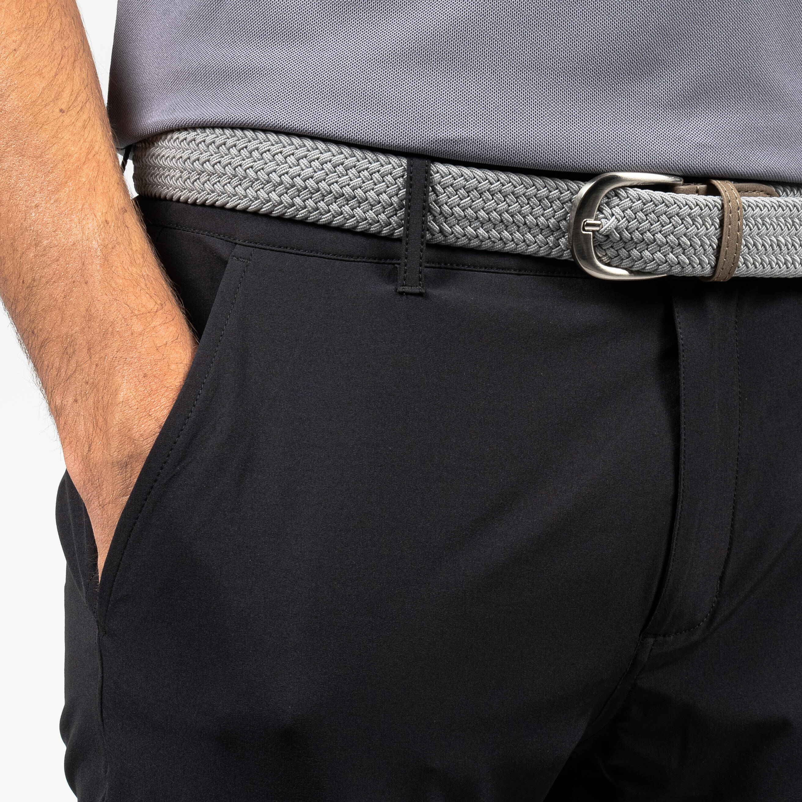 Men Golf Trousers 500 Black -  2