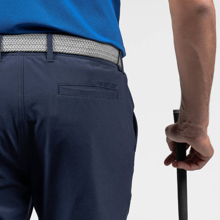 Men's Golf Trousers - WW 500 Navy Blue