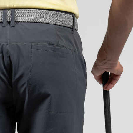 Men's golf shorts - WW500 dark grey