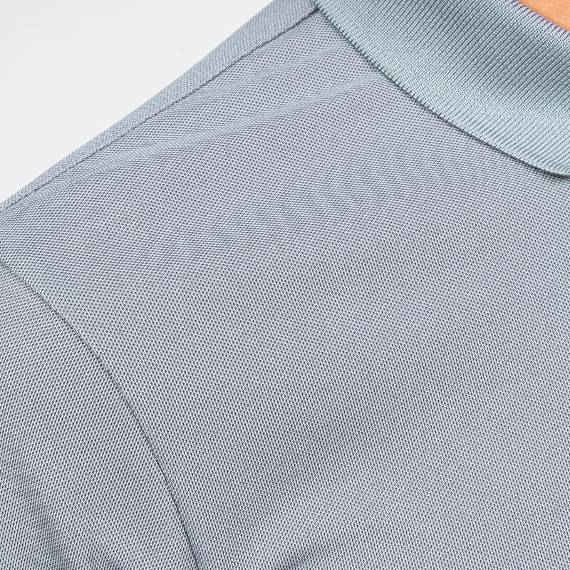 Herren Golf Poloshirt kurzarm - WW500 grau