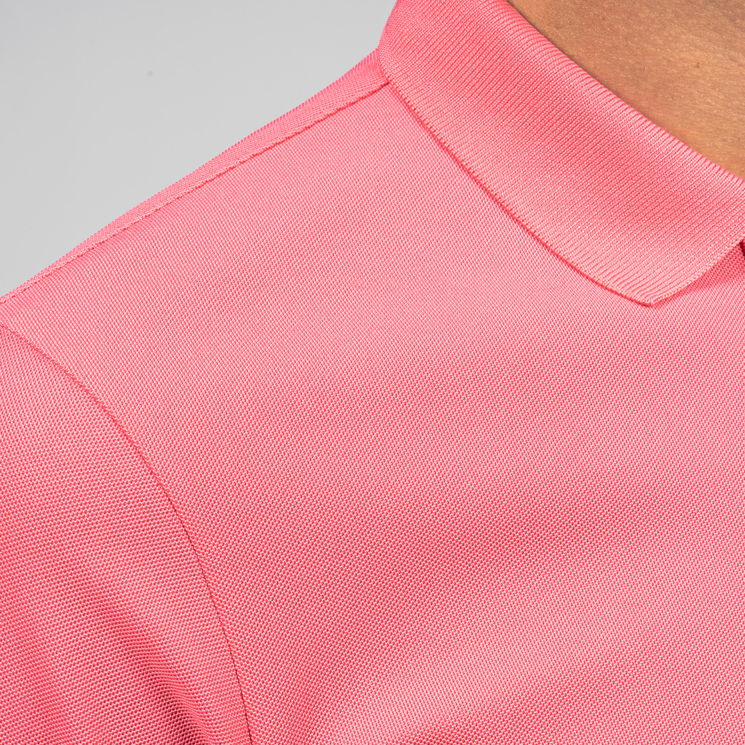 Men's golf short sleeve polo shirt - WW500 pink 5/6