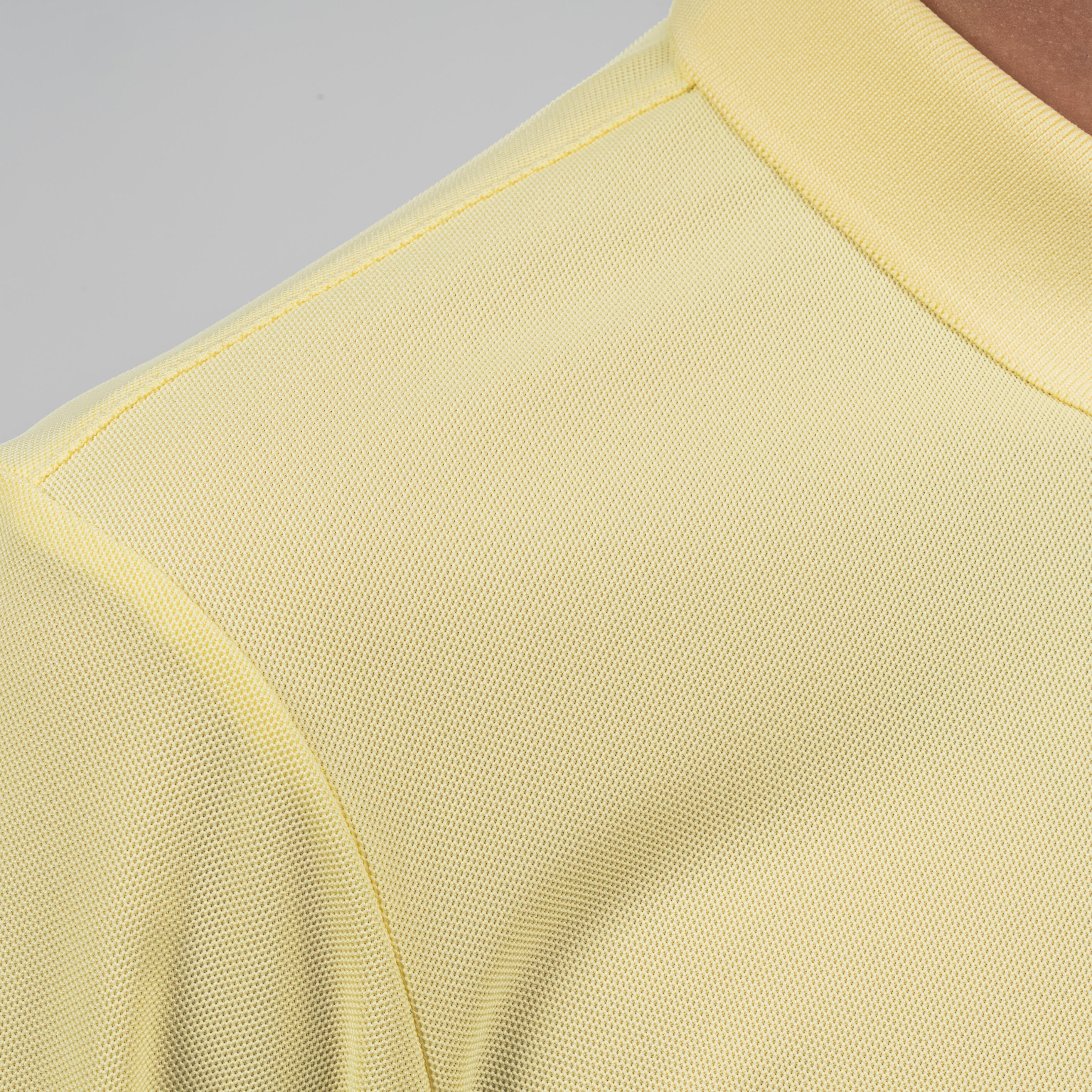 Men's golf short-sleeved polo shirt - WW500 yellow 5/6
