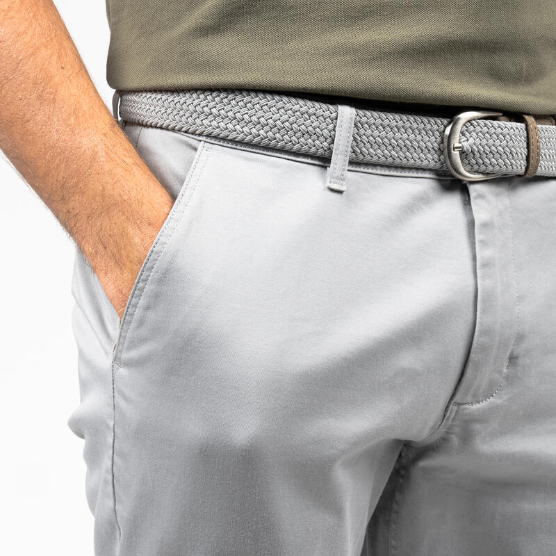 Pantaloni golf uomo MW 500 grigi