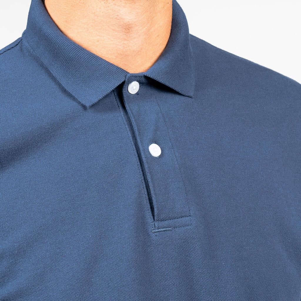 Herren Golf Poloshirt kurzarm Baumwolle - MW500 grün 