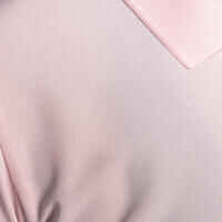 Golf Poloshirt WW500 kurzarm Damen blassrosa