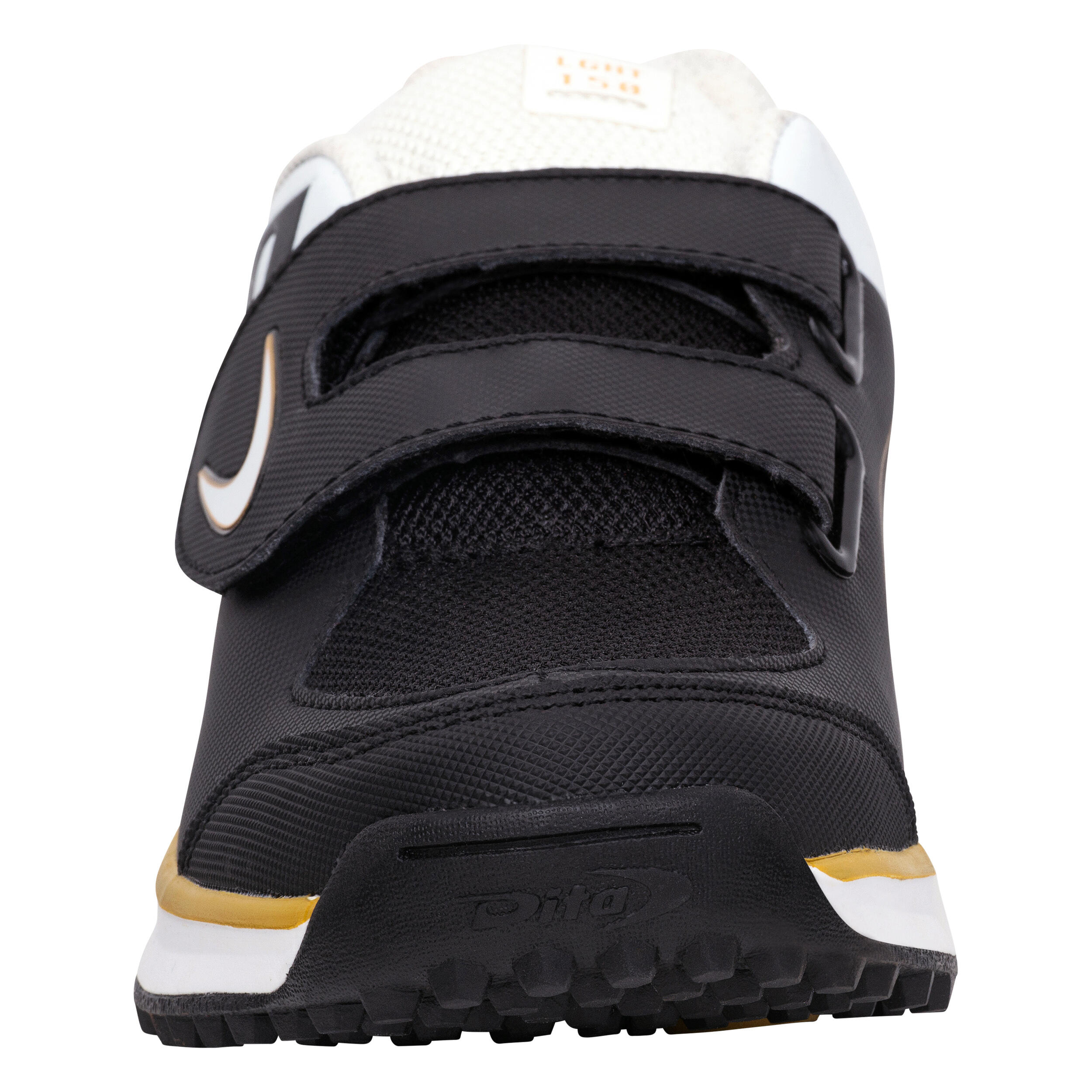 Hockeyschoenen voor kinderen laag intensief Fix And Go wit zwart 4/7